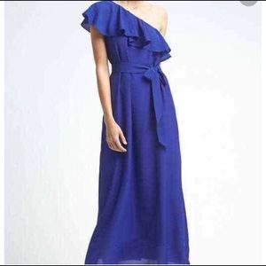 Gorgeous Blue One Shoulder Dress